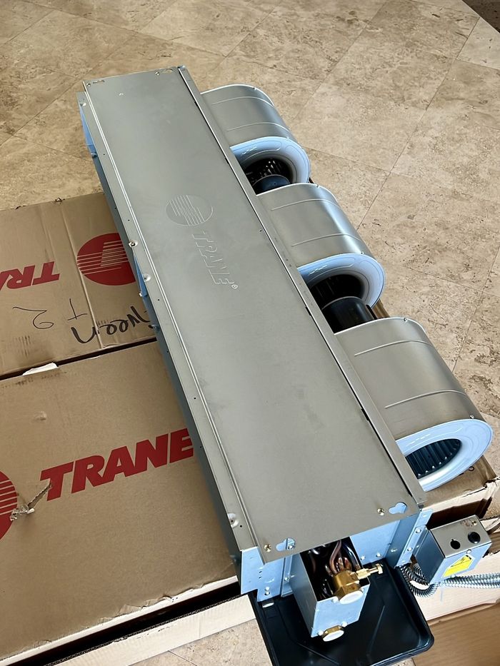 Materiales Trane en sitio